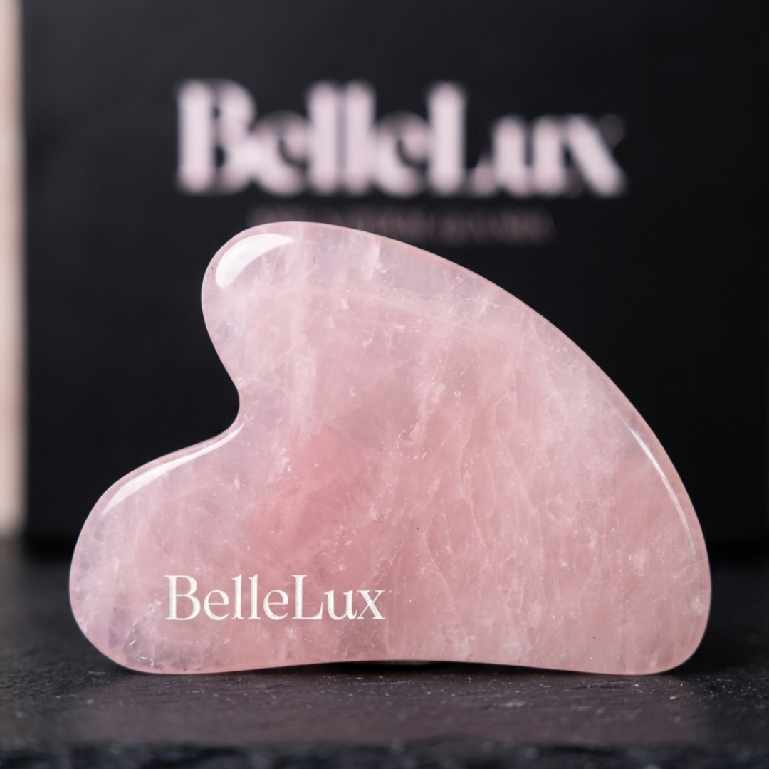 BelleLux Rozenkwarts Gua Sha